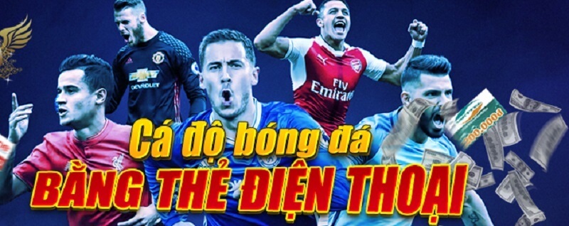 Hướng dẫn các bước chơi cá độ bóng đá bằng thẻ điện thoại 